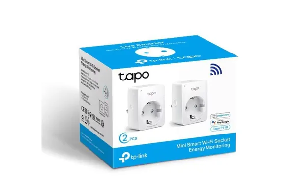 Priză Inteligentă TP-LINK TAPO P110 WiFi 2-Pack - imagine 3