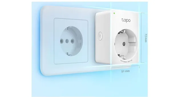 Priză Inteligentă TP-LINK TAPO P110 WiFi 2-Pack - imagine 2