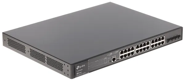 Switch TP-LINK TL-SG3428MP 24 Porturi Gigabit 4 SFP PoE+ Managed - imagine 3