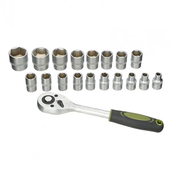 Trusă chei HEINNER 19 piese 1/2" CR-V CTSM019 - imagine 2