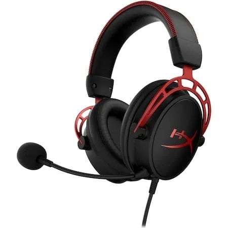 Căști Gaming HP HyperX Cloud Alpha Microfon Detașabil Negru/Roșu