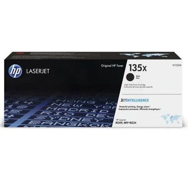 Toner Original HP 135X Black W1350X High Yield 2400 pagini - imagine 2