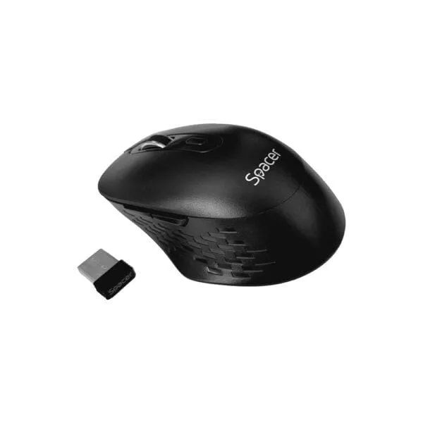 Mouse SPACER SPMO-WS02-BT Wireless Bluetooth 5.1 1600 dpi Negru