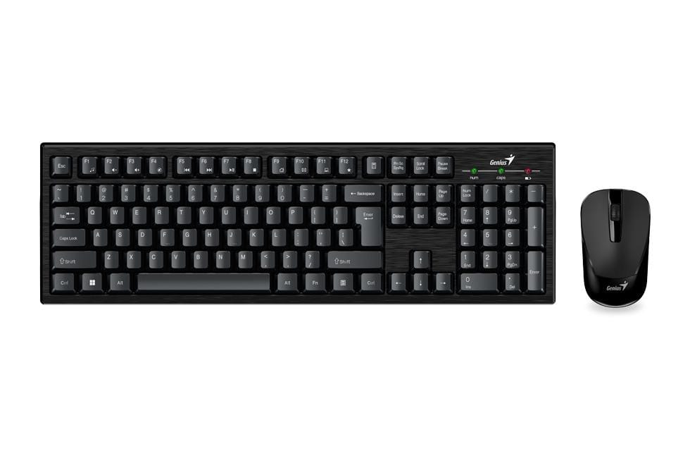 Kit Tastatură și Mouse GENIUS KM-810 Wireless Negru