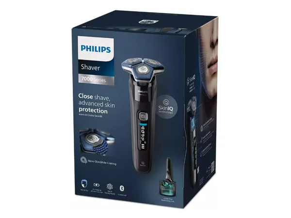 Aparat de ras electric PHILIPS Seria 7000 S7886/58 SkinIQ Negru - imagine 3