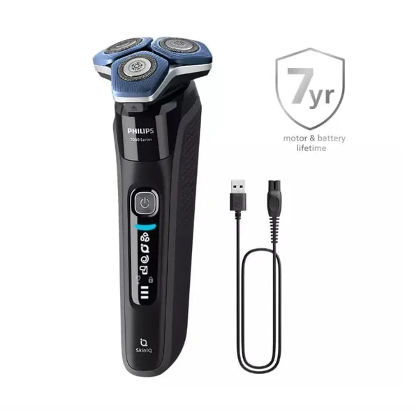 Aparat de ras electric PHILIPS Seria 7000 S7886/58 SkinIQ Negru - imagine 2