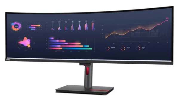 Monitor LENOVO ThinkVision P49w-30 49 inci IPS DQHD - imagine 3