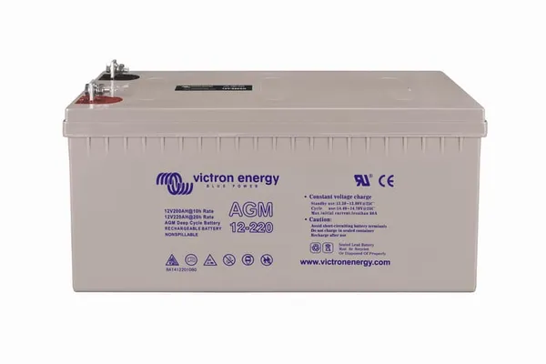 Acumulator VICTRON ENERGY Deep Cycle AGM 12V 220Ah - imagine 2