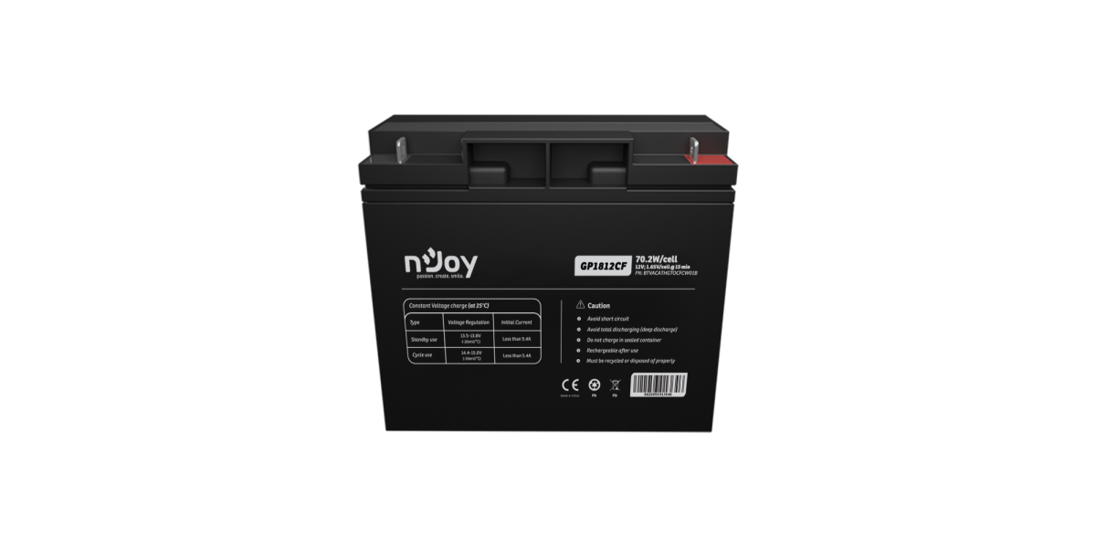 Baterie UPS NJOY GP1812CF 12V 18A Borne F3