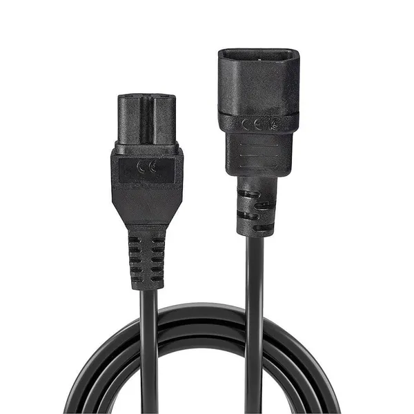 Extensie Cablu Alimentare LINDY C14-C15 2m Negru LY-30314 - imagine 4