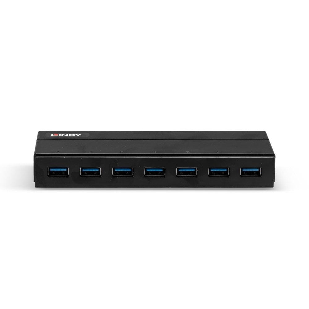 Charging Hub LINDY 7 Porturi USB 3.1 Negru LY-43228