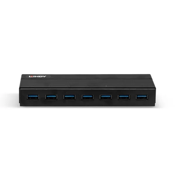 Charging Hub LINDY 7 Porturi USB 3.1 Negru LY-43228