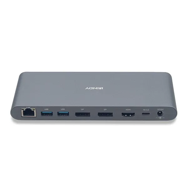 Docking Station LINDY LY-43349 USB 3.2 Type C 5K DP PD 100W - imagine 2