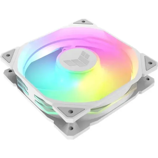 Ventilator Carcasă ASUS TUF GAMING TR120 ARGB Alb Reverse - imagine 6