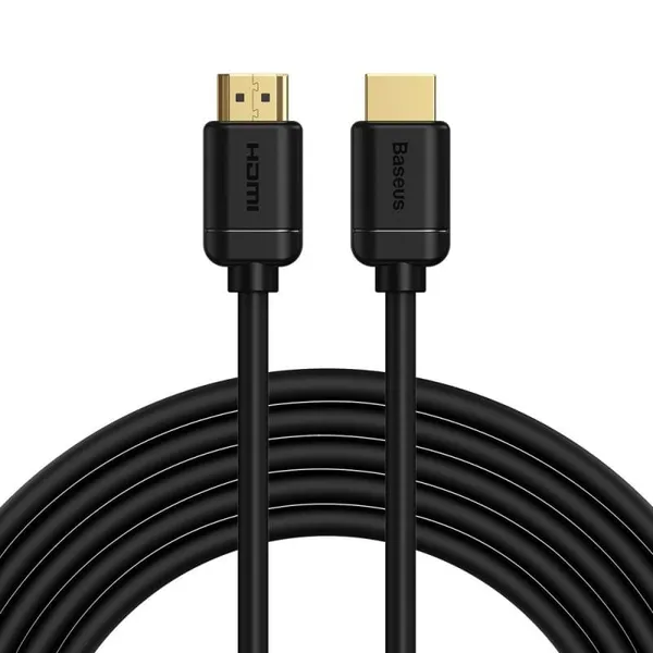 Cablu Video HDMI BASEUS HD Series CAKGQ-B01 4K 2m Negru - imagine 2