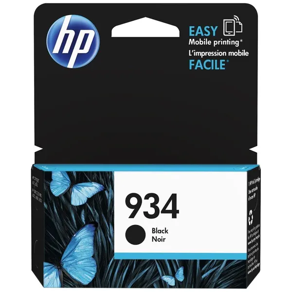 Cartuș Cerneală HP 934 Black Original C2P19AE - imagine 2