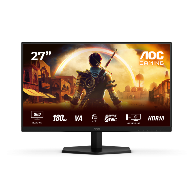 Monitor AOC Q27G42XNE 27 inch QHD 180Hz VA Negru