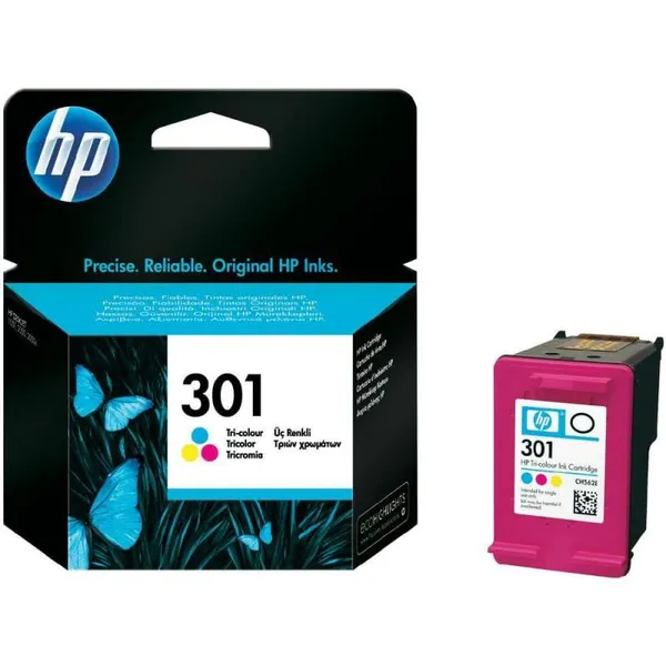 Cartuș cerneală HP CH562EE 301 Tricolor 3 ml - imagine 2