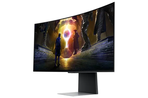 Monitor SAMSUNG LS34DG850SUXDU OLED Curved 34 inch 1800R - imagine 4