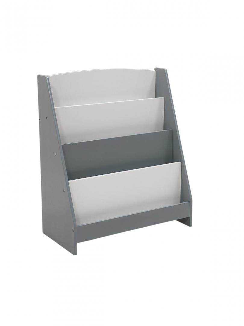 Raft Depozitare Cărți U-GROW Gri MDF 61x30x70 cm