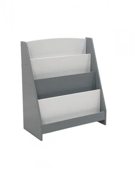 Raft Depozitare Cărți U-GROW Gri MDF 61x30x70 cm