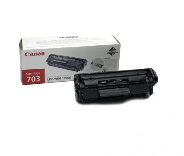 Toner CANON CRG703 Black Original - imagine 2
