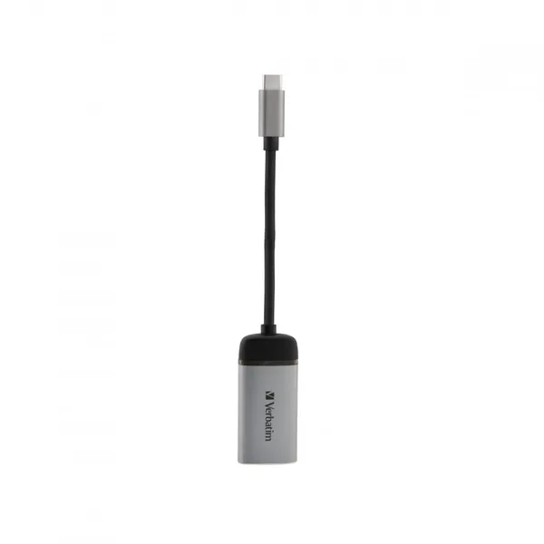 Cablu Video VERBATIM USB Type-C la HDMI 4K 10cm 49143 - imagine 2
