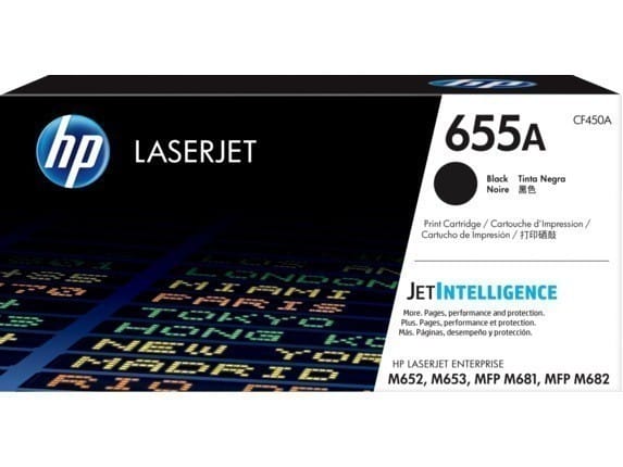 Toner Original HP 655A Negru CF450A 12500 Pagini