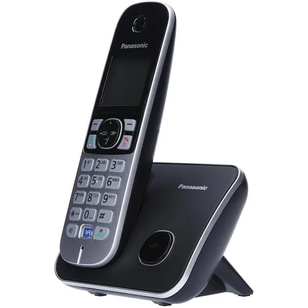 Telefon DECT PANASONIC KX-TG6811FXB Negru - imagine 2