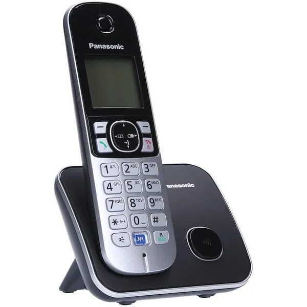 Telefon DECT PANASONIC KX-TG6811FXB Negru - imagine 5