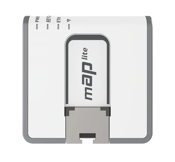Access Point MIKROTIK mAP lite 2.4GHz 300 Mbps Alb RBmAPL-2nD - imagine 4