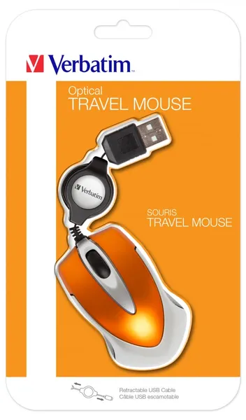 Mouse VERBATIM Optic Mini Volcanic 49023 - imagine 3