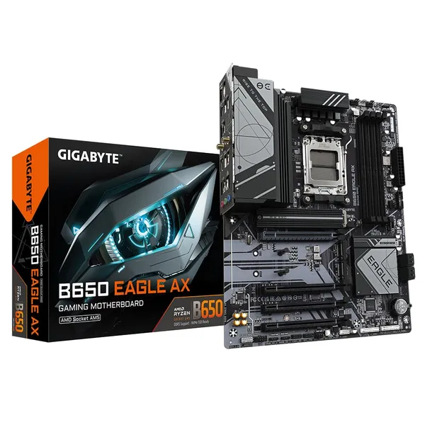 Placă de bază GIGABYTE B650 EAGLE AX AM5 ATX DDR5