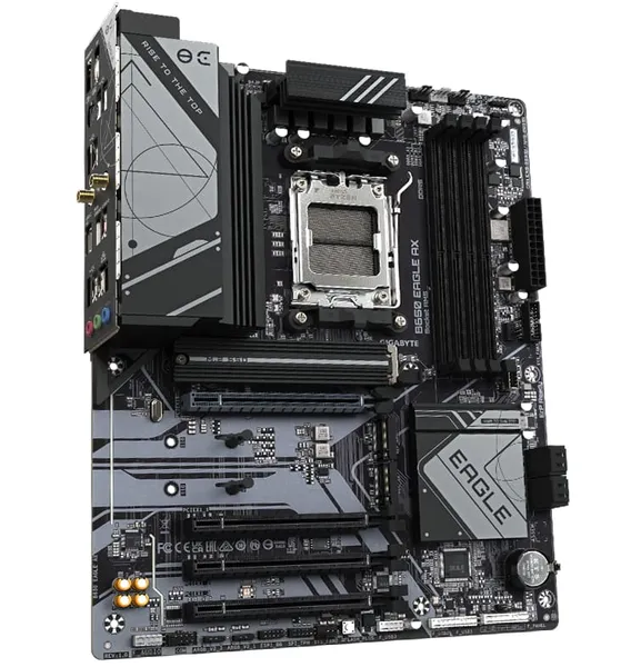 Placă de Bază GIGABYTE B650 Eagle AX AM5 ATX DDR5 - imagine 2