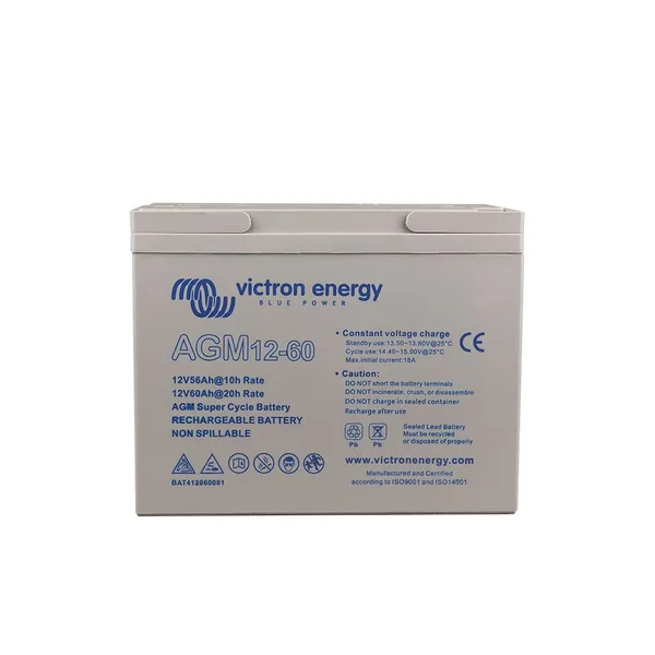 Acumulator VICTRON ENERGY Deep Cycle AGM 12V 60Ah BAT412550084