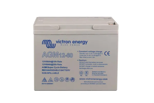Acumulator VICTRON ENERGY Deep Cycle AGM 12V 60Ah BAT412550084 - imagine 2