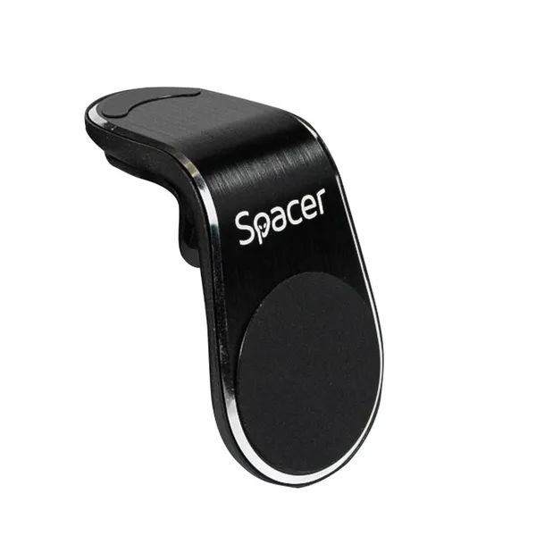 Suport Auto Magnetic SPACER SPT-MGN Fixare Grilaj Negru - imagine 6