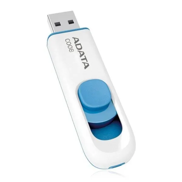 Memorie USB ADATA C008 32GB USB 2.0 Alb - imagine 2