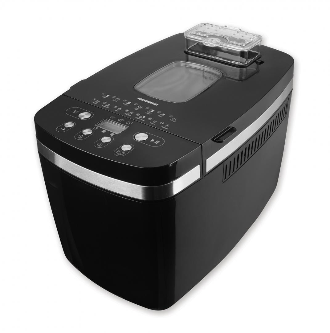 Mașină de pâine HEINNER HBM-D850BK2P 14 Programe Negru