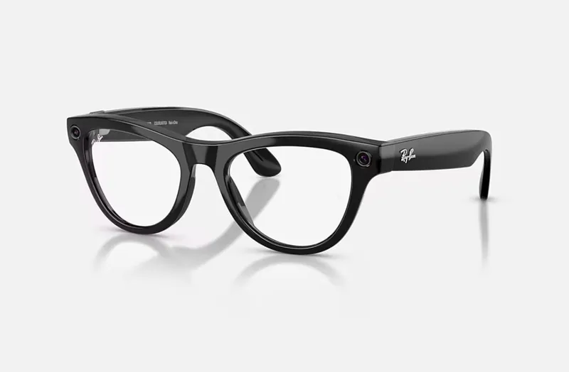 Ochelari Smart RAY-BAN Meta Skyler High Bridge Fit Negru Lentile Amethyst Transitions Gen2