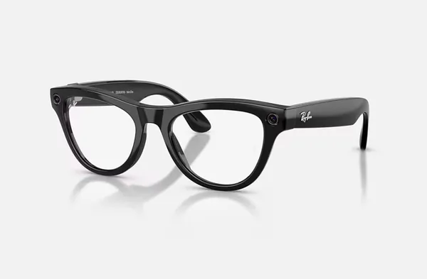 Ochelari Smart RAY-BAN Meta SKYLER High Bridge Fit Shinny Black Amethyst Transitions Gen2