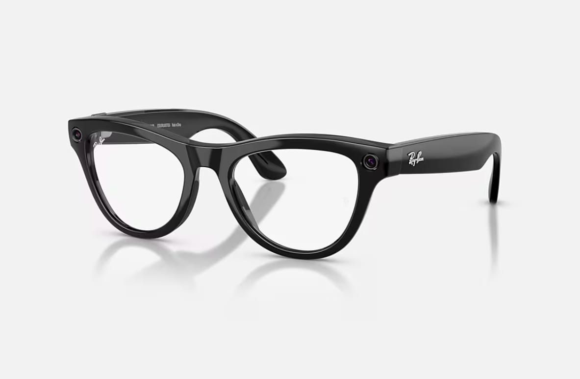 Ochelari Smart RAY-BAN Meta Skyler High Bridge Fit Negru Lentile Amethyst Transitions Gen2