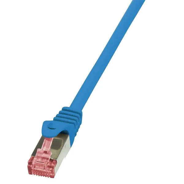 Patch Cord LOGILINK CQ2016S S/FTP Cat6 0.25m Albastru