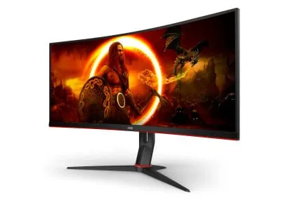 Monitor Gaming AOC CU34G2XP/BK 34 Curbat WQHD 180Hz - imagine 2