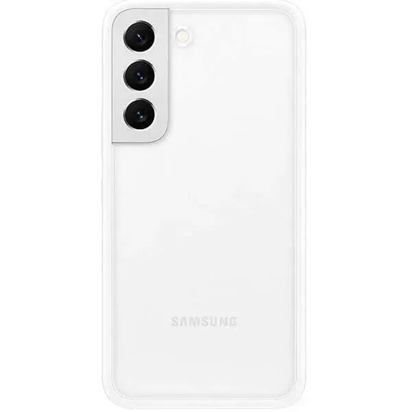 Husă SAMSUNG Galaxy S22 Frame Cover Alb EF-MS901CWEGWW