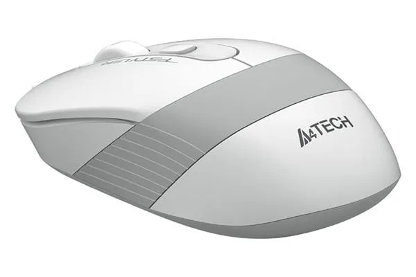 Mouse A4TECH FM10 Cu Fir Optic 1200 DPI Alb - imagine 4