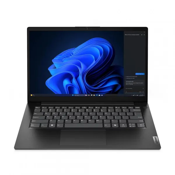 Laptop LENOVO V14 G5 IRL Intel Core 5 16GB 512GB SSD 14 FHD Negru 83HD0040RI - imagine 3