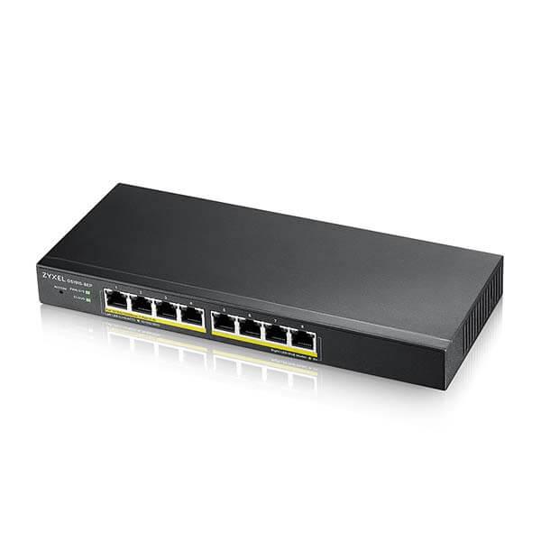 Switch ZYXEL GS1915-8EP 8-Port Gigabit PoE Nebula