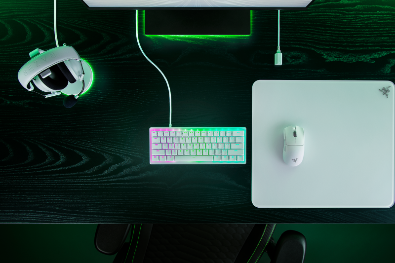 Tastatură Mecanică RAZER Huntsman V3 Pro Tenkeyless RGB US Alb