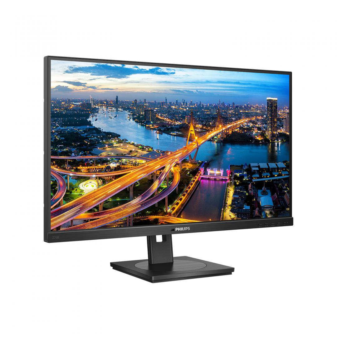 Monitor LED IPS PHILIPS 276B1/00 27 inch WQHD Negru - imagine 3